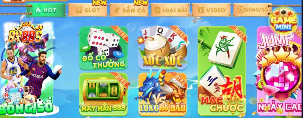 Giao diện cổng game bắt mắt, hiện đại và dễ nhìn